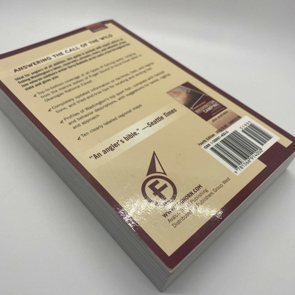 Foghorn Outdoors Washington Fishing Paperback Book by Terry Rudnick - Picture 8 of 10